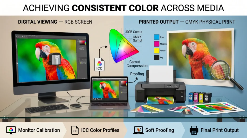 Printely Creates Color Output That Matches What You See on Screen
