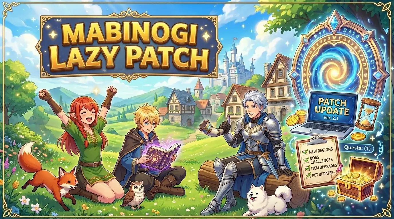 mabinogi lazy patch