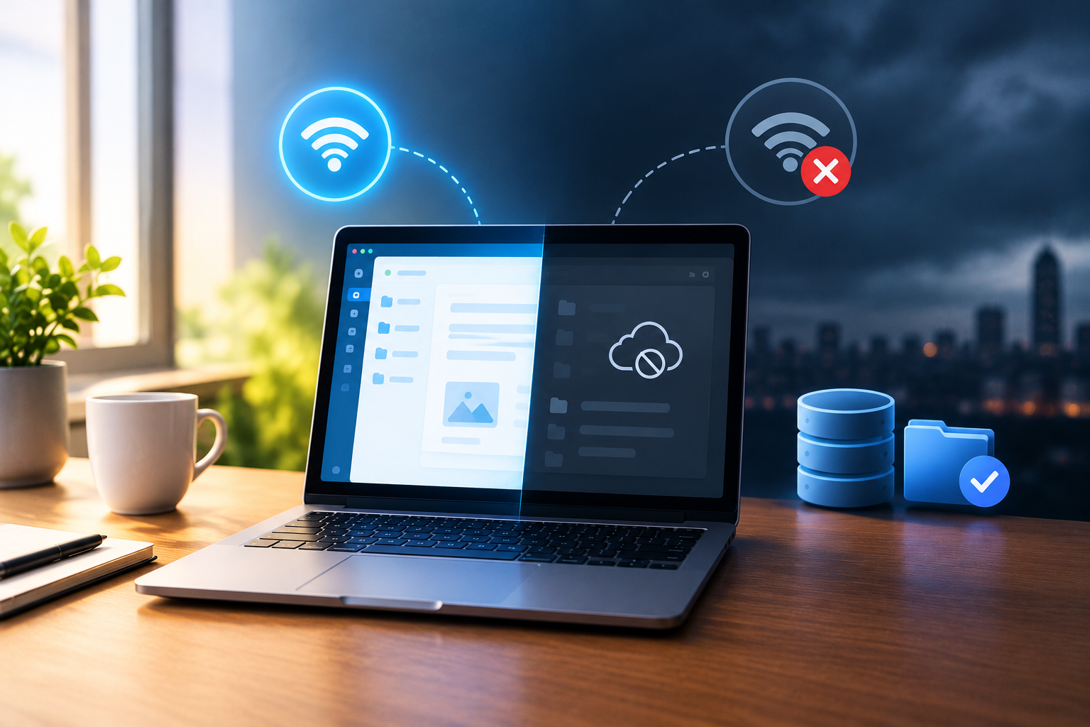 Offline-first technology enabling apps to work without an internet connection